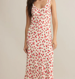 Z Supply Red Floral Dress