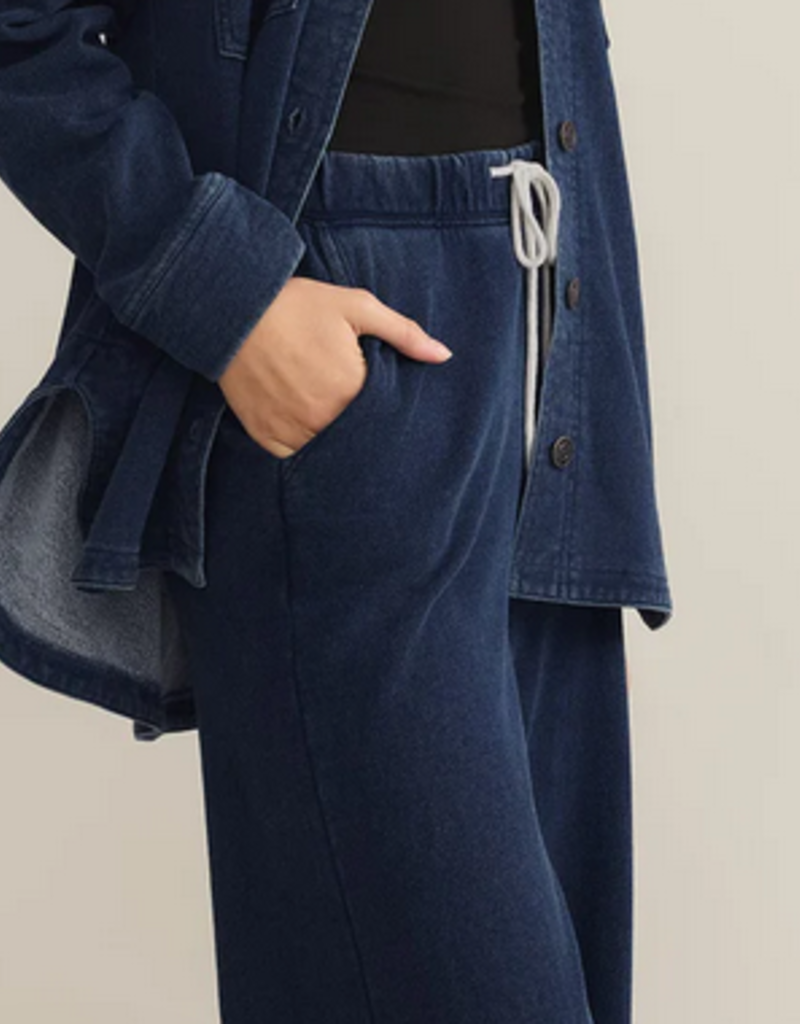 Indigo Knit Pant