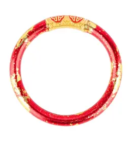 BudhaGirl Koi Red and Gold Tzubbie All Weather Bangle