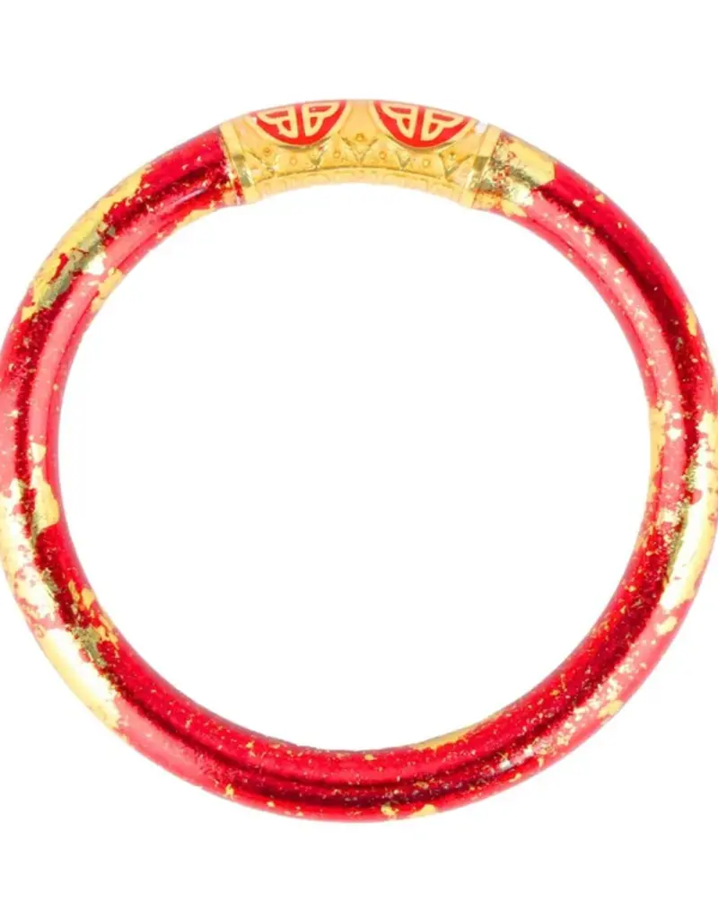 BudhaGirl Koi Red and Gold Tzubbie All Weather Bangle