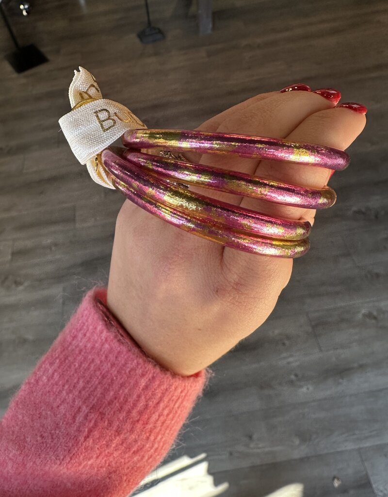BudhaGirl Koi Pink and Gold All Wather Bangles