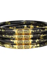 Koi Black and Gold All Weather Bangles