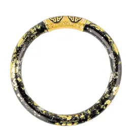BudhaGirl Koi Black and GoldTzubbie All Weather Bangle