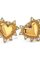 Gold Filled Heart Earrings