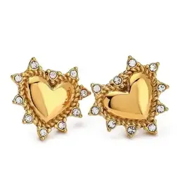 Gold Filled Heart Earrings