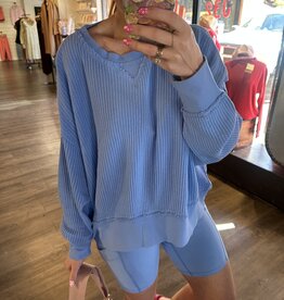 Blue LaBiz Bike Shorts