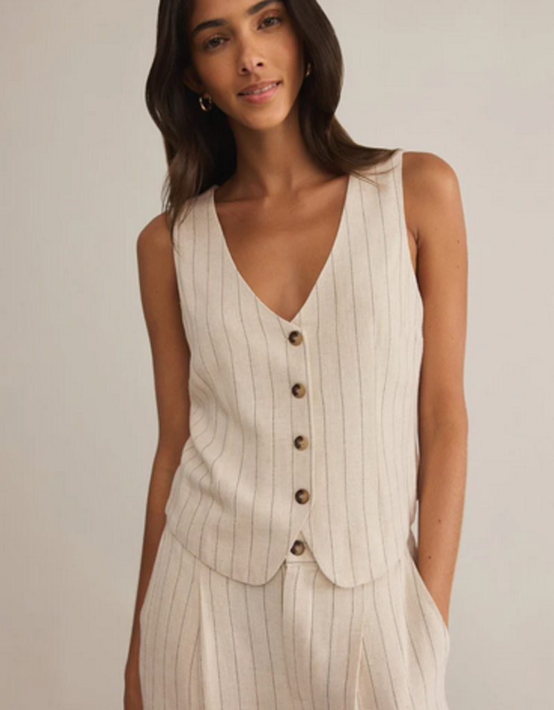 Belfort Pinstripe Vest
