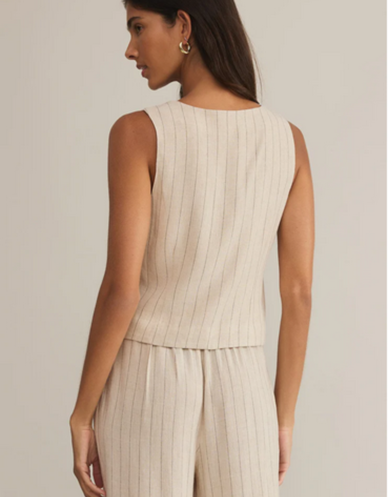 Belfort Pinstripe Vest