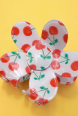 Flower Cherry Hair Claw