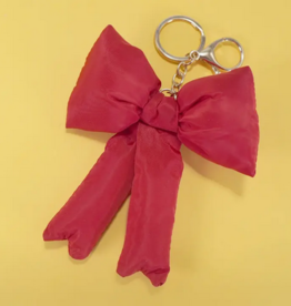 Puffy Bow Bag Charm