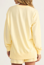 Yellow Modern V-Neck Weekender