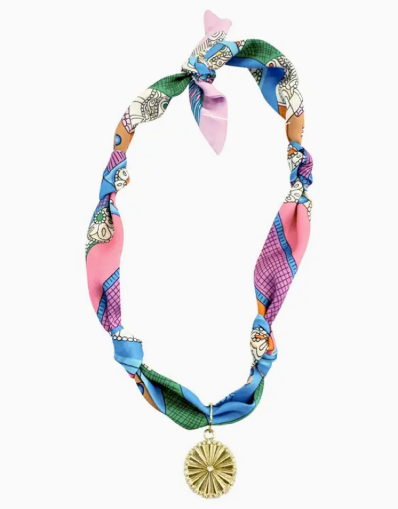 Scarf Charm Necklace