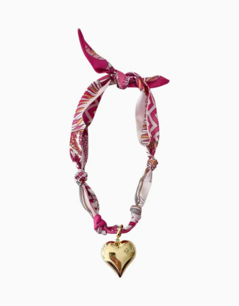 Scarf Charm Necklace