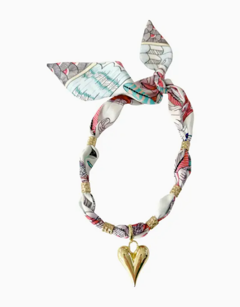 Scarf Charm Necklace