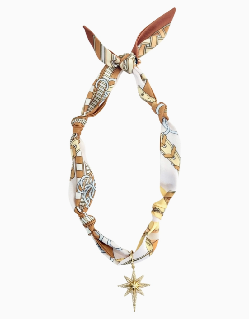 Scarf Charm Necklace