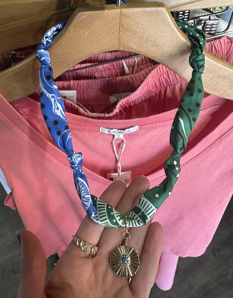 Scarf Charm Necklace