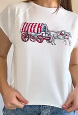 Wagon Cropped Edgy Tee
