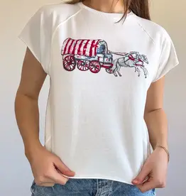 Wagon Cropped Edgy Tee