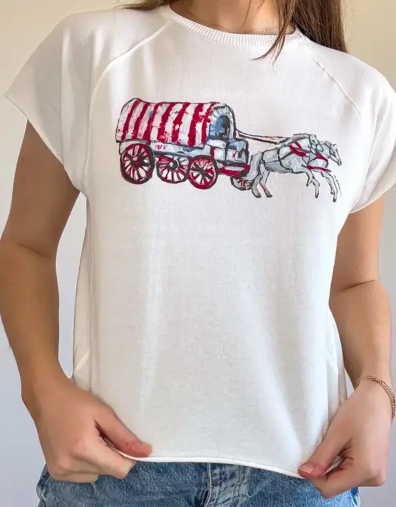 Wagon Cropped Edgy Tee