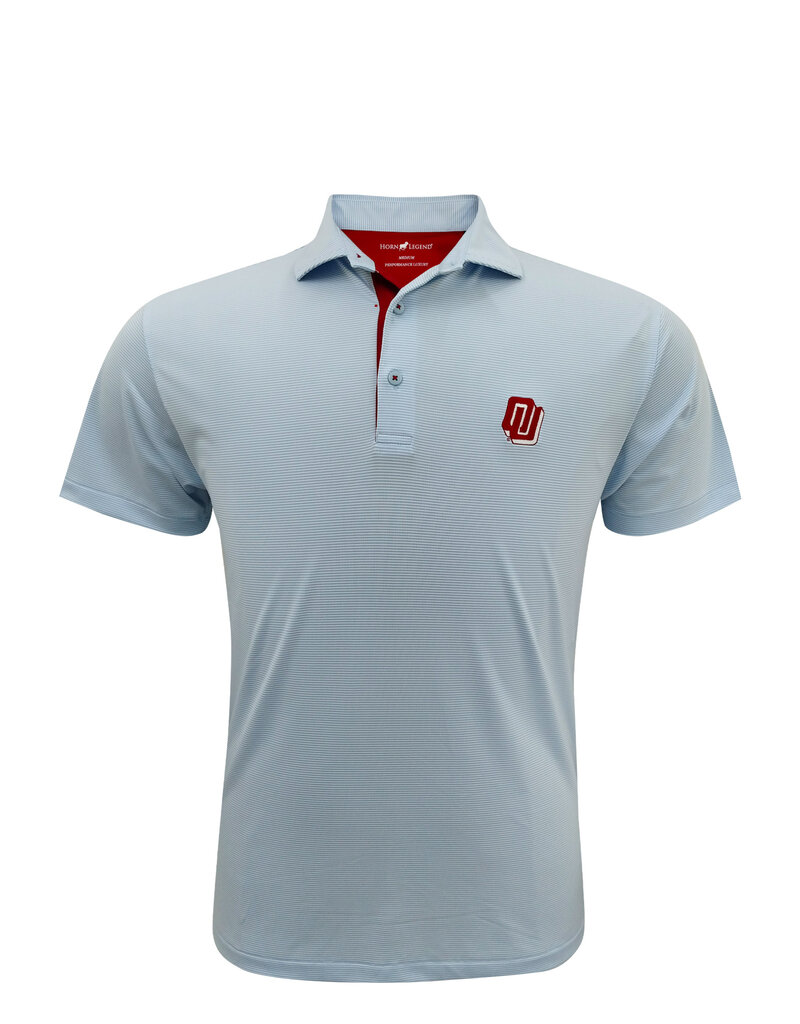 HL Blue Stripe OU Polo