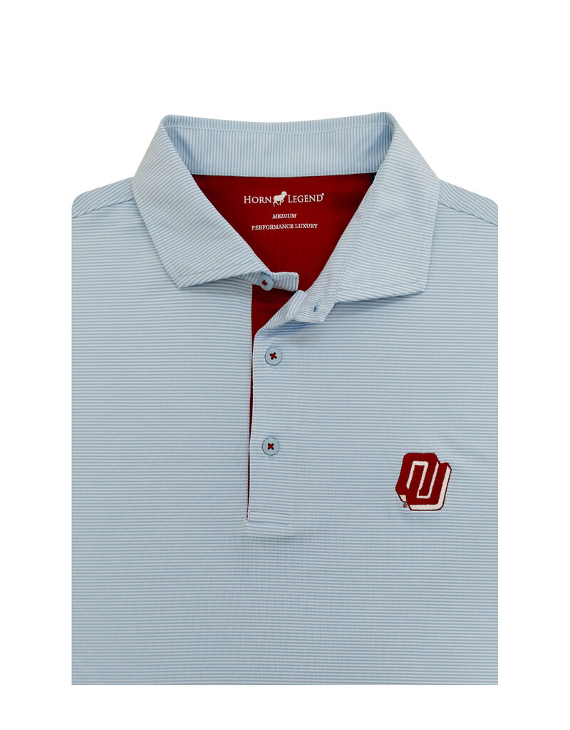 HL Blue Stripe OU Polo