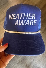 Blue Weather Aware Hat