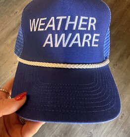 Blue Weather Aware Hat