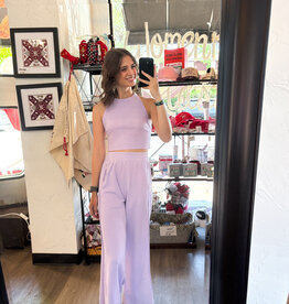 LaBiz Lavender Halter Set