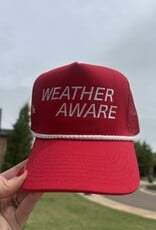 Red Weather Aware Hat