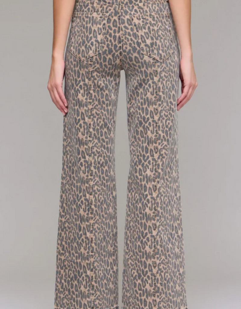 Happi Cheetah Hidden Wide Legged Jean