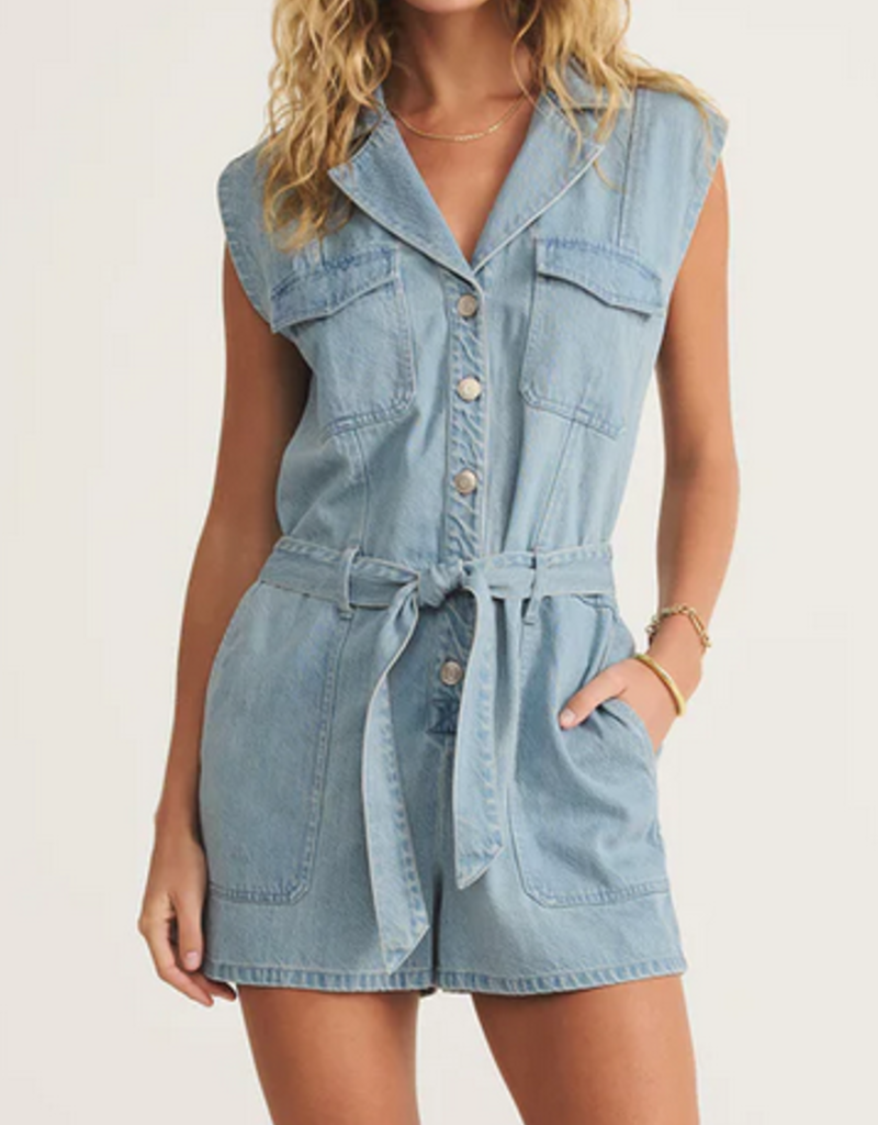 Dash Twill Romper