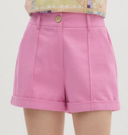 Pink Denim Short