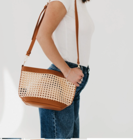 Bryce Woven Bucket Bag