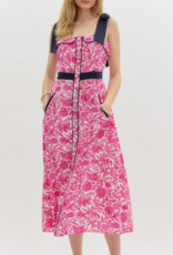 Floral Navy Dress