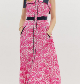 Floral Navy Dress