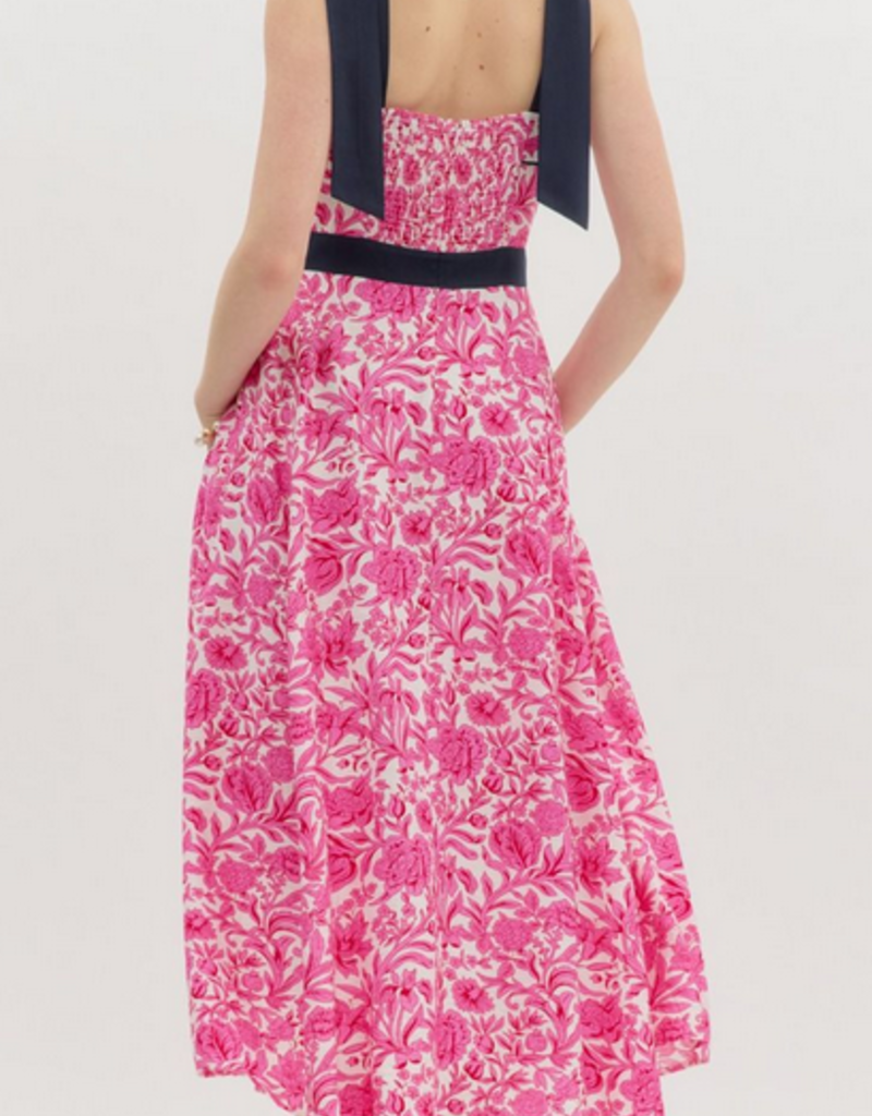 Floral Navy Dress