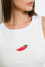 Chili Beaded Tank