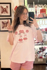 Pink OU Cheer Ellie Tee