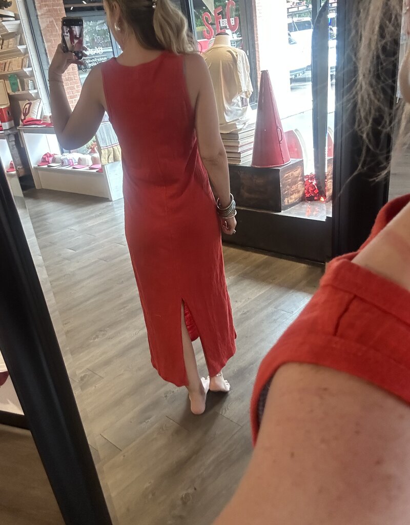 Mystic Textured Midi Dress