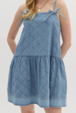 Denim Tie Dress
