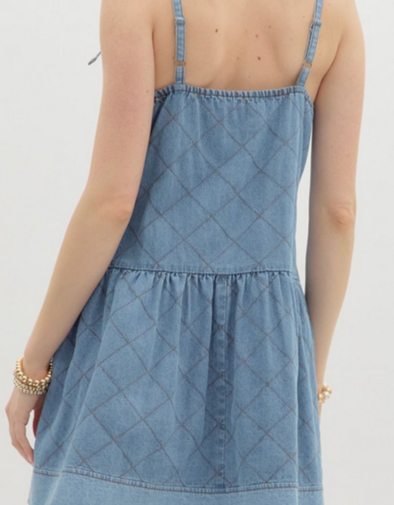 Denim Tie Dress