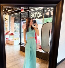 LaBiz Blue Tint Halter Set