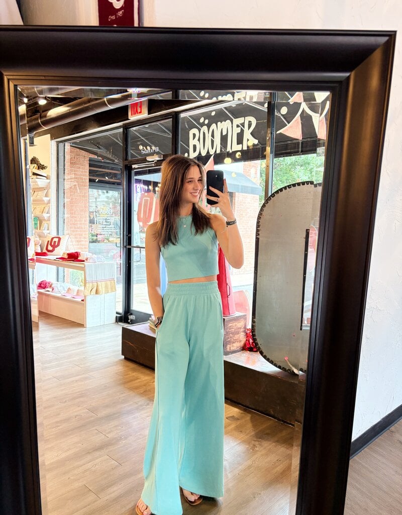 LaBiz Blue Tint Halter Set