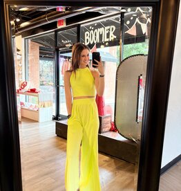 LaBiz Sour Lime Halter Set