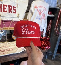 Red Bad Day to be a Beer Hat