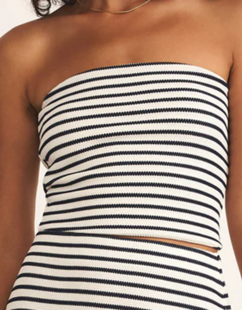 Caffari Stripe Tube Top