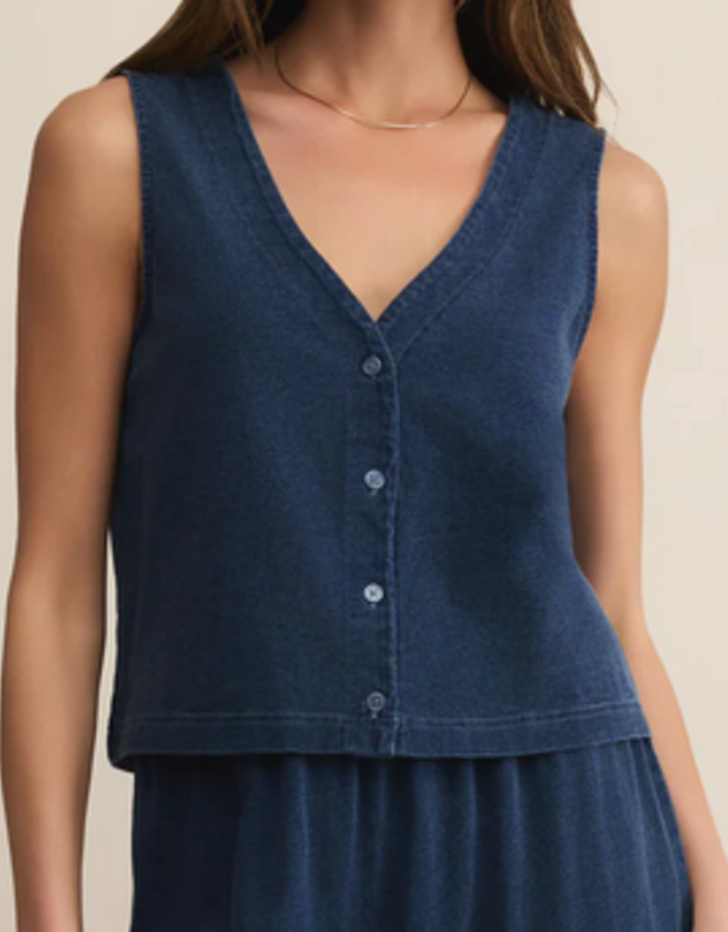 Solace Jersey Denim Top
