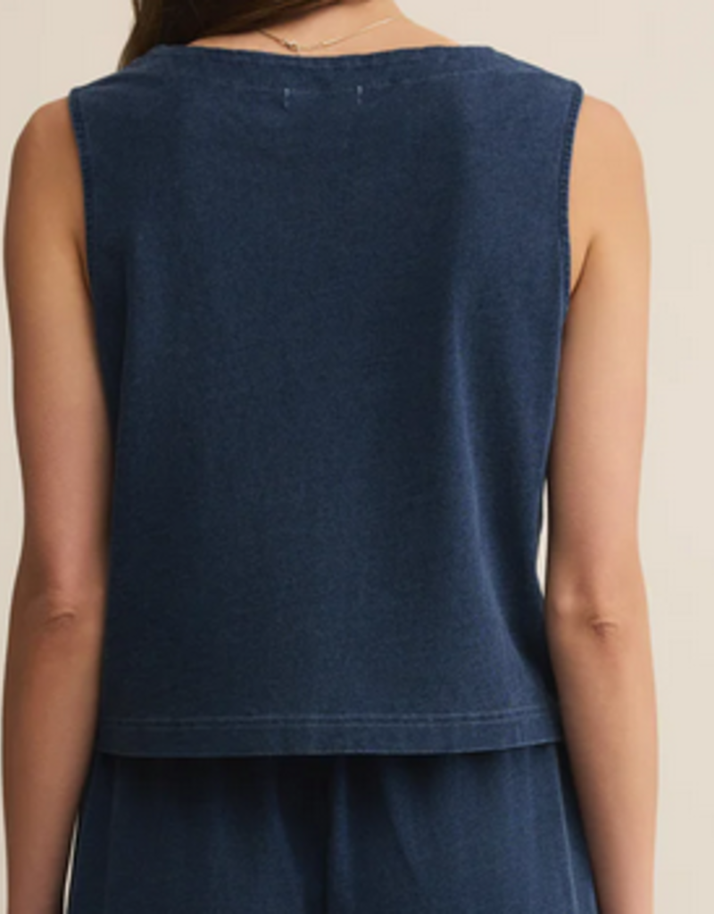 Solace Jersey Denim Top