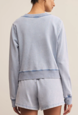Daily Knit Denim Cardigan