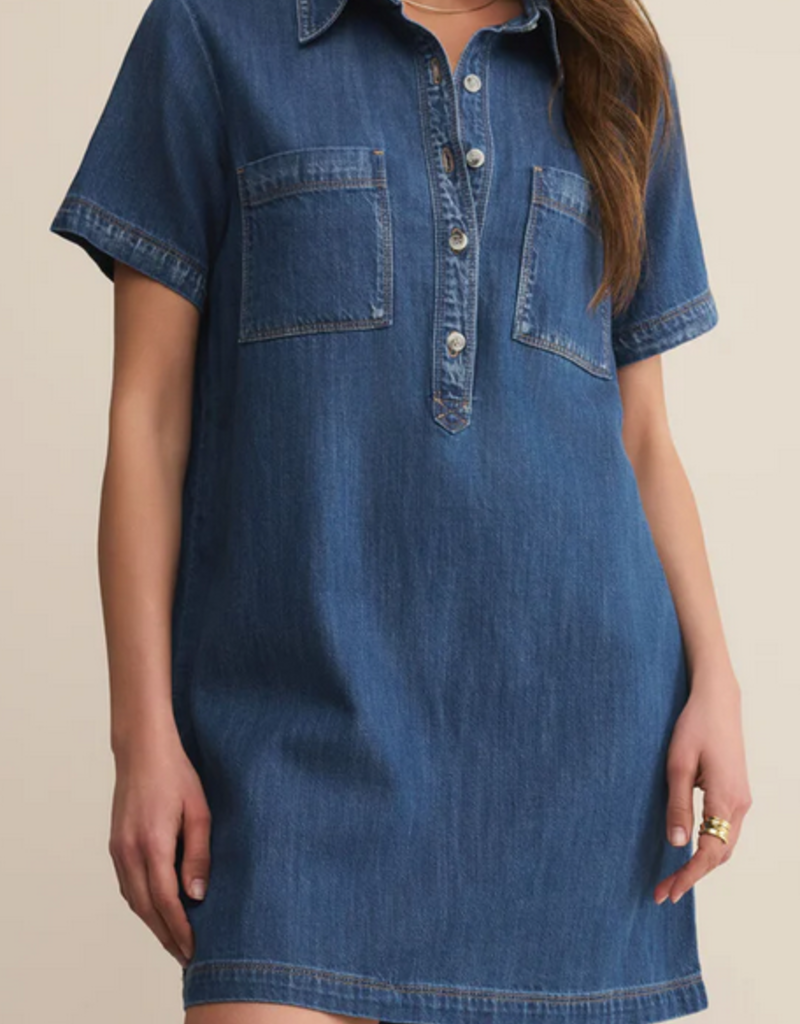 Authentic Denim Mini Dress